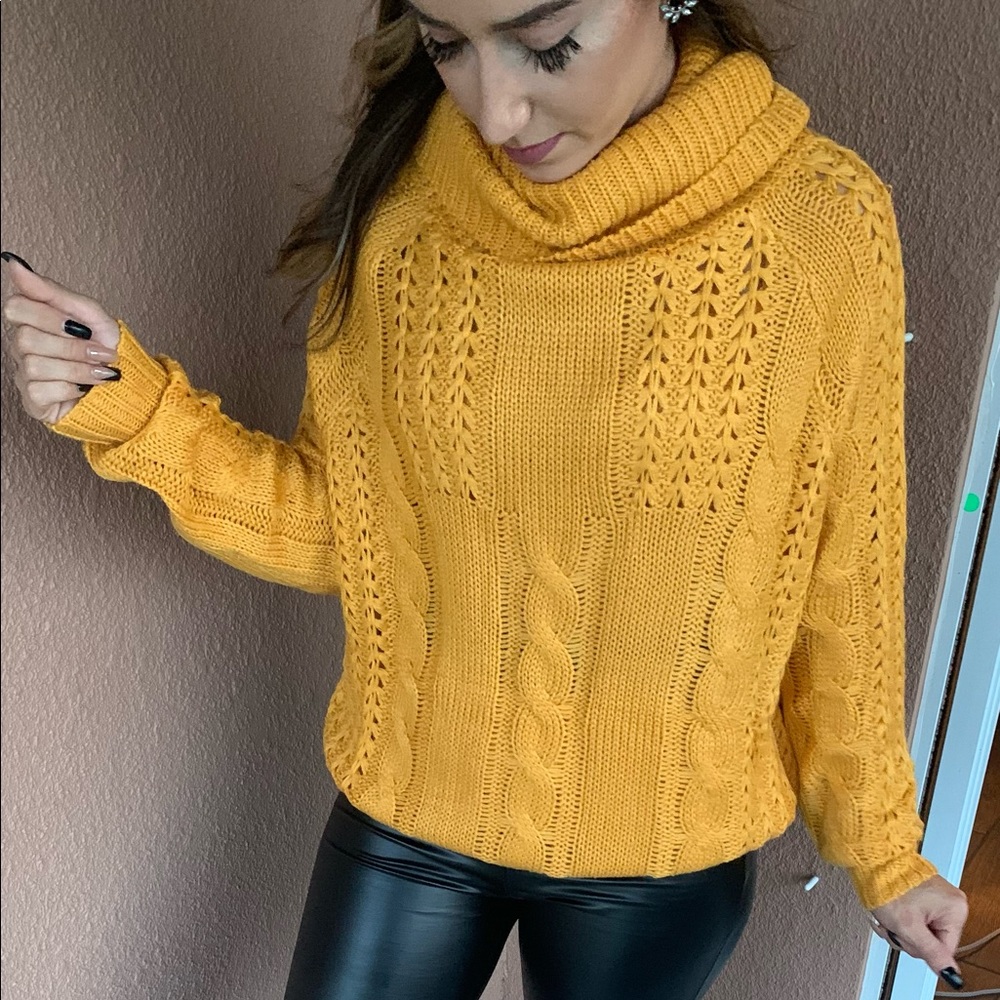 Cowel Neck Sweater